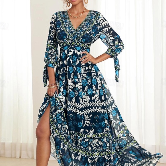 Ador Bohemian Maxi Dress - size M - Picture 1 of 7